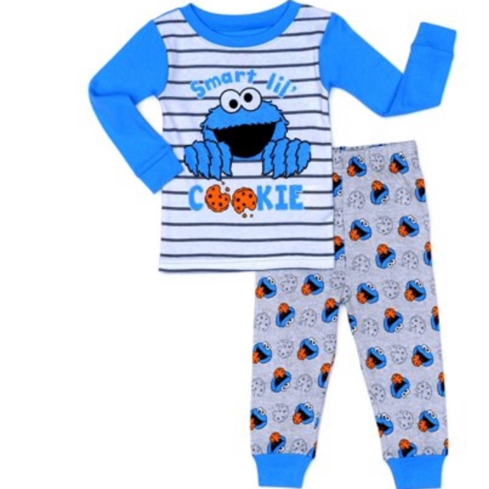 Cookie Monster pajamas set